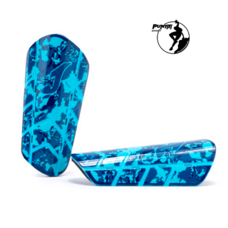 ESPINILLERAS DE FUTBOL JOMA PANTHER TURQUESA FLÚOR MARINO