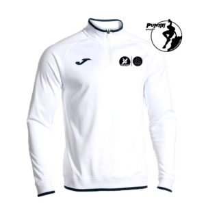 POR EL PADEL SUDADERA UNISEX BLANCA HUELVA